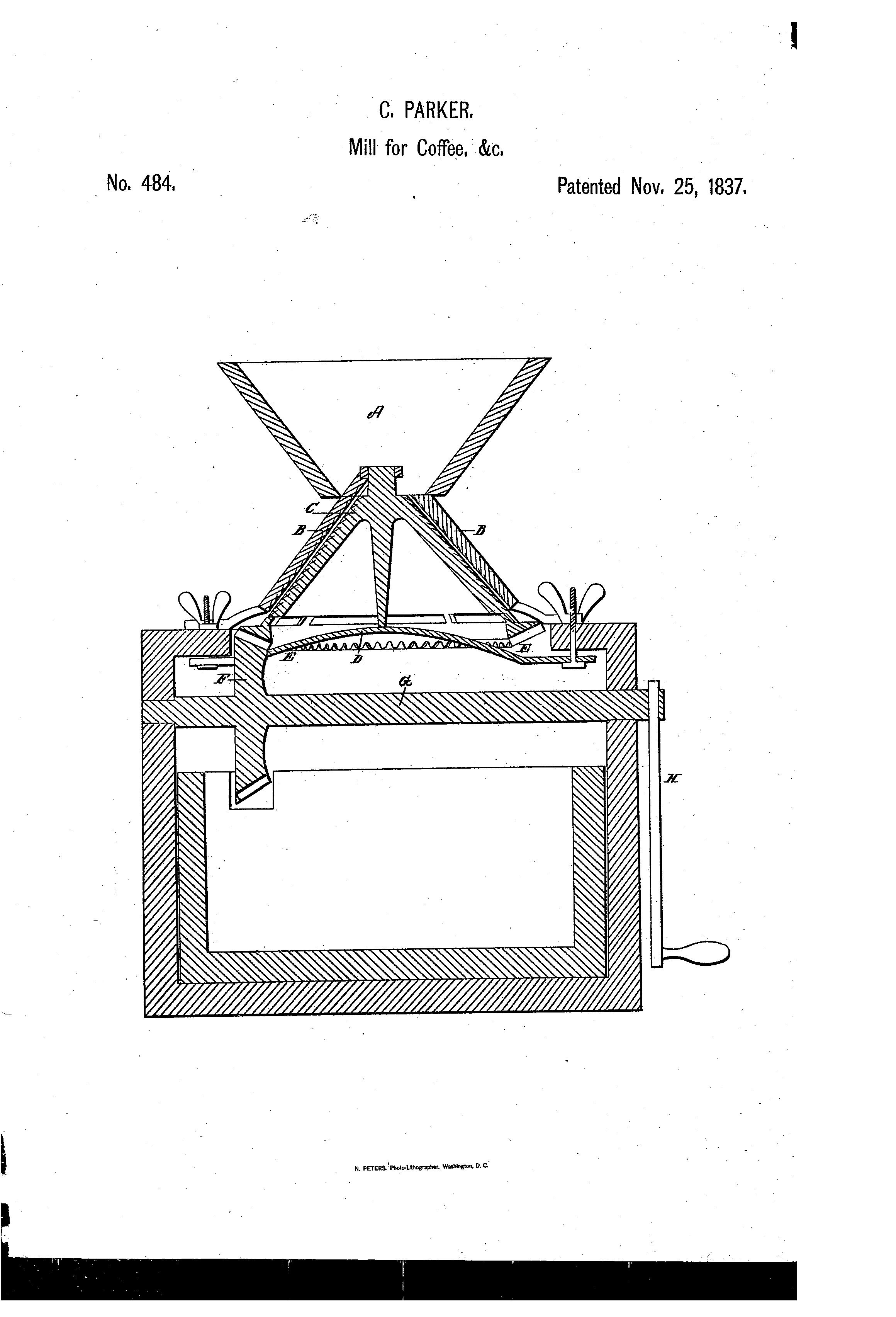 MILL FOR GRINDING BARK, CORN, &c. - United States Patent 484 